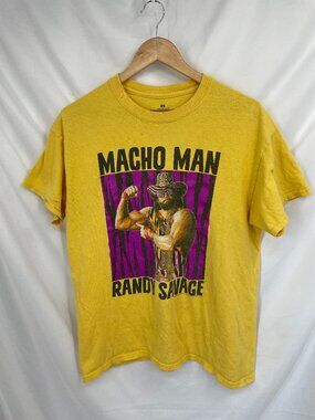 Vintage 1990s Macho Man Randy Savage Wrestling T-Shirt